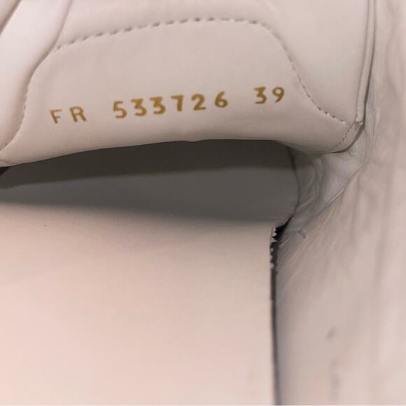 SAINT LAURENT ANDY SNEAKERS IN LEATHER 39 - Picture 11 of 16